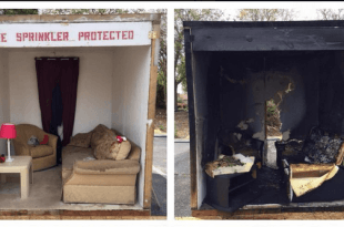 Live Side-by-Side Burn Demonstration at AFSA 2015 Convention in Phoenix