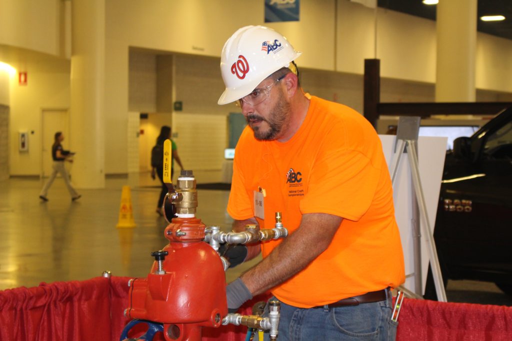 Douglas Nelson, an apprentice with Cox Fire Protection, Tampa, Florida, won the bronze medal.