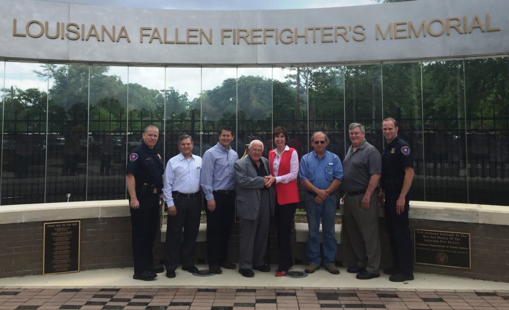 LFSA members have supported the Louisiana Fallen Firefighters Memorial with donations towards building its Memorial Stage and a canopy to cover the stage.