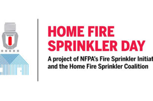 Inaugural National Home Fire Sprinkler Day May 19
