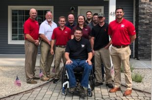 AFSA Members Help Marine Veteran Rebuild