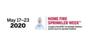 Participate in Home Fire Sprinkler Week 2020!