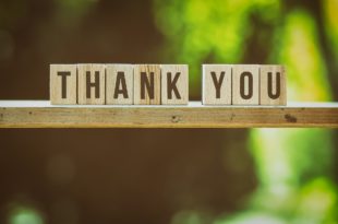 Thank You for Your Support