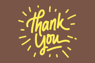 Thank You for Your Support