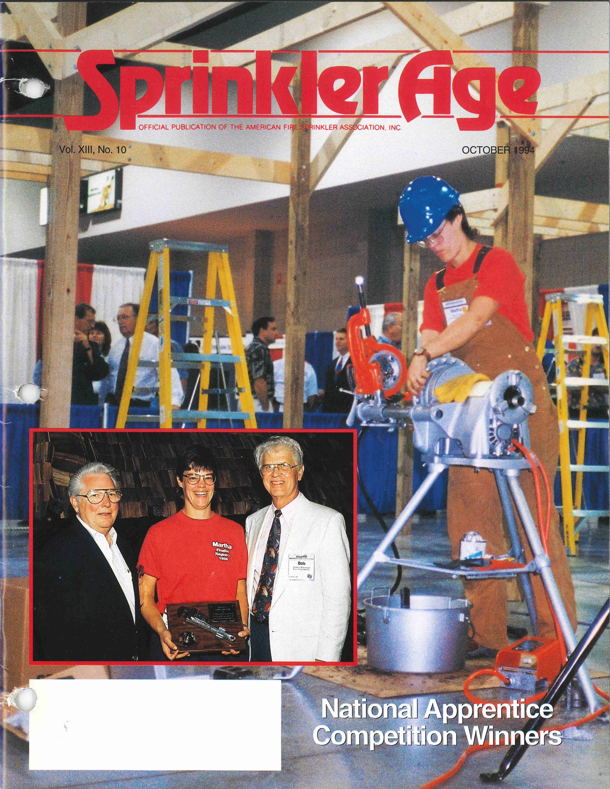 Celebrating Apprentices Sprinkler Age