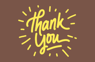 Thank You for Your Support