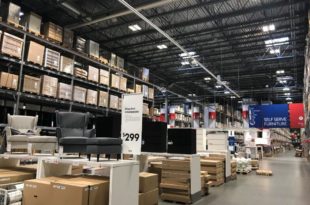 Protecting High-Rack Storage in a Retail Setting