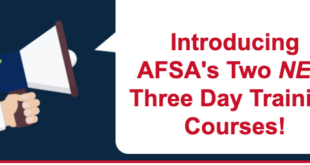 Introducing AFSA’s Two NEW Three Day Training Courses!