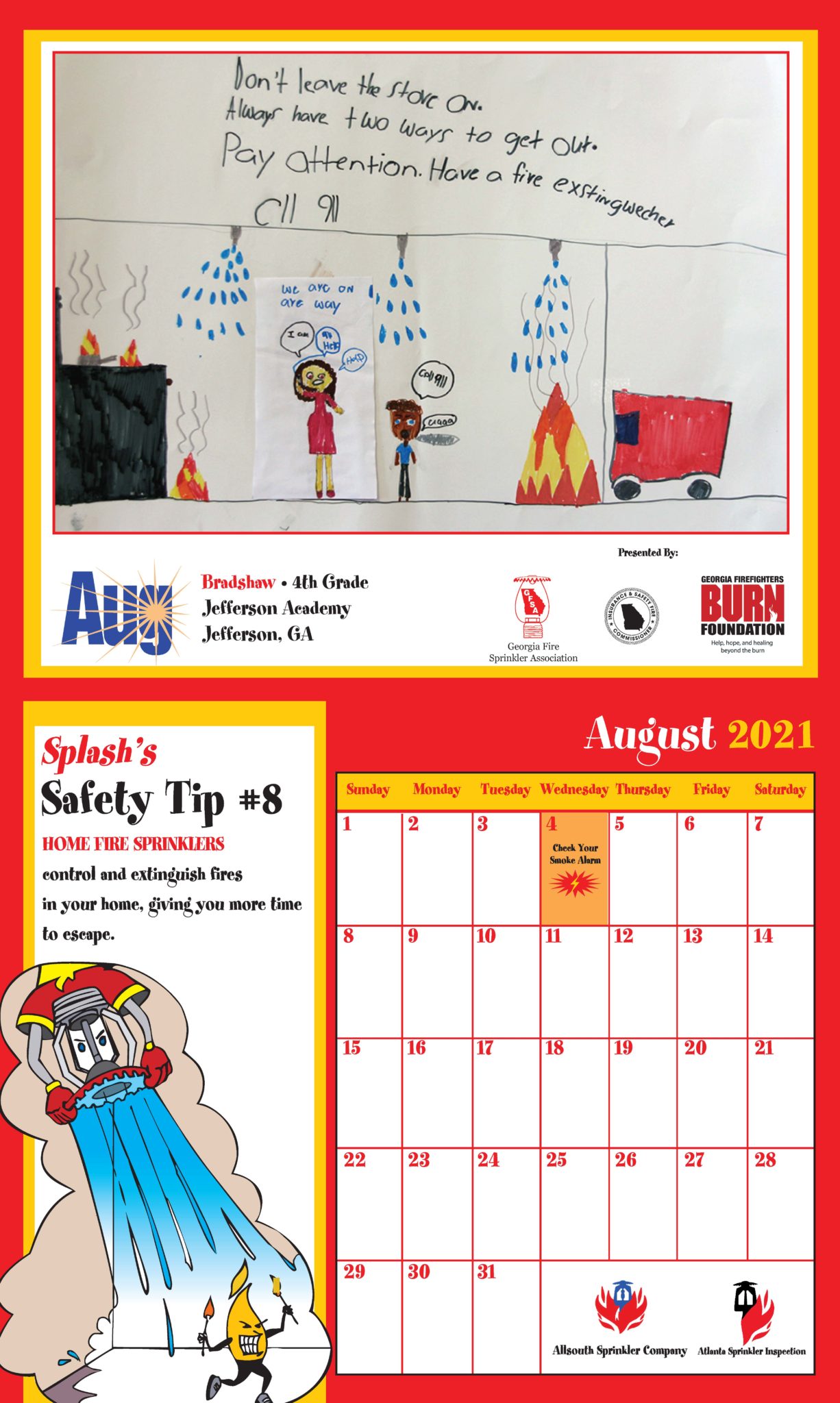 Fire Safety Education in Schools Sprinkler Age