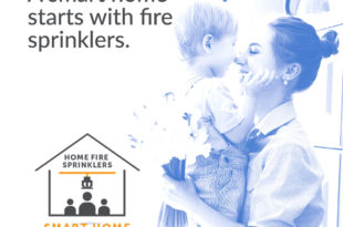 Home Fire Sprinkler Week Makes an Impression