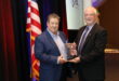 Kevin T. Fee was chosen as AFSA's 2022 Henry S. Parmelee Award recipient and received his award from Chair of the Board Jack Medovich, P.E. at the AFSA41 General Session.